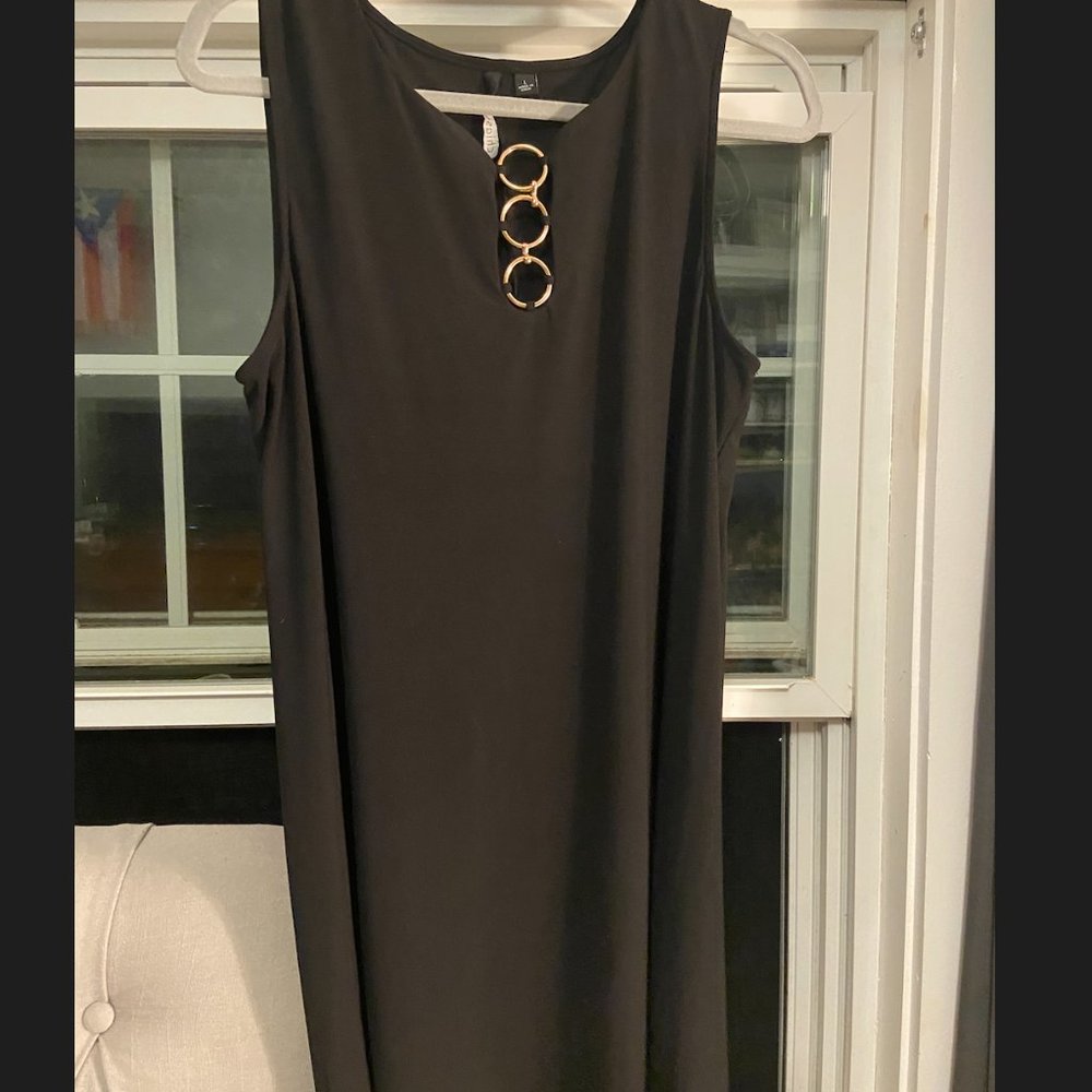 Black Flowy Dress